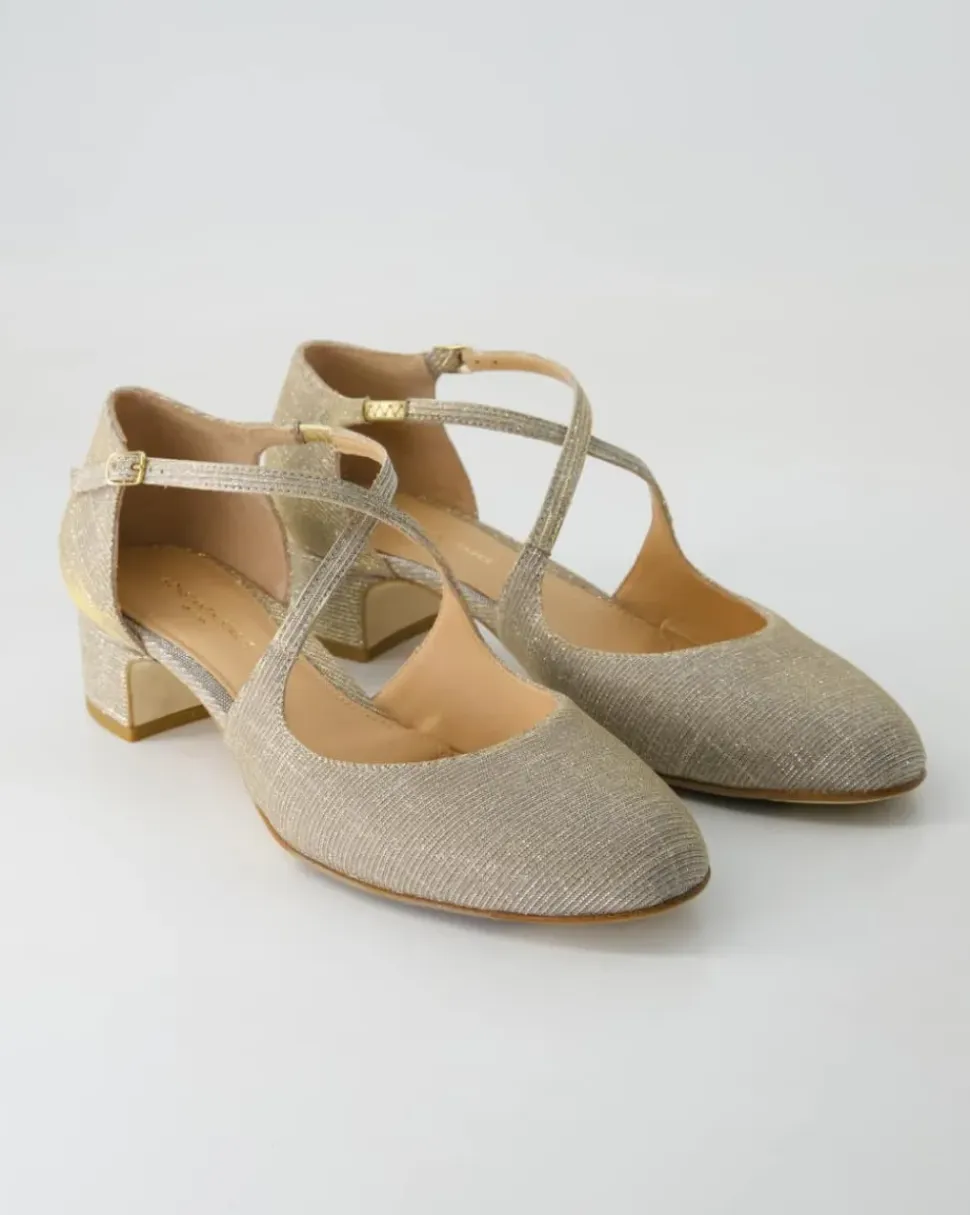 GE040 Slingpumps in Gold