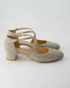 GE040 Slingpumps in Gold