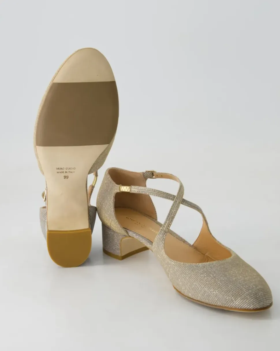 GE040 Slingpumps in Gold