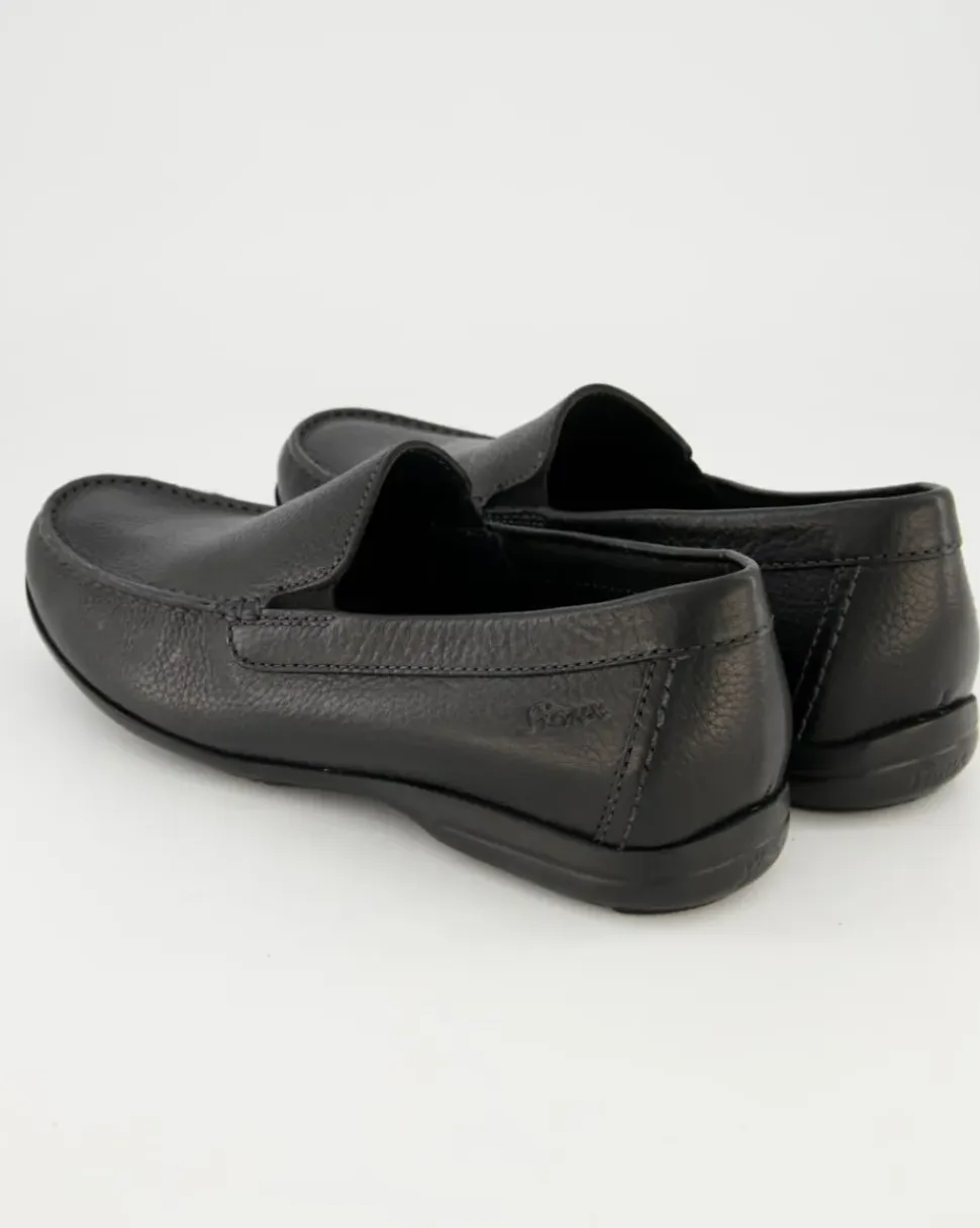 Gilles-H Mokassins in Schwarz