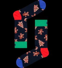 Gingerbread Cookies Socks Gift Socken in Mehrfarbig