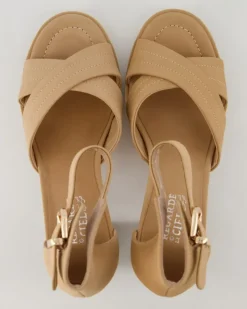 Glenda 02 Sandalen in Beige