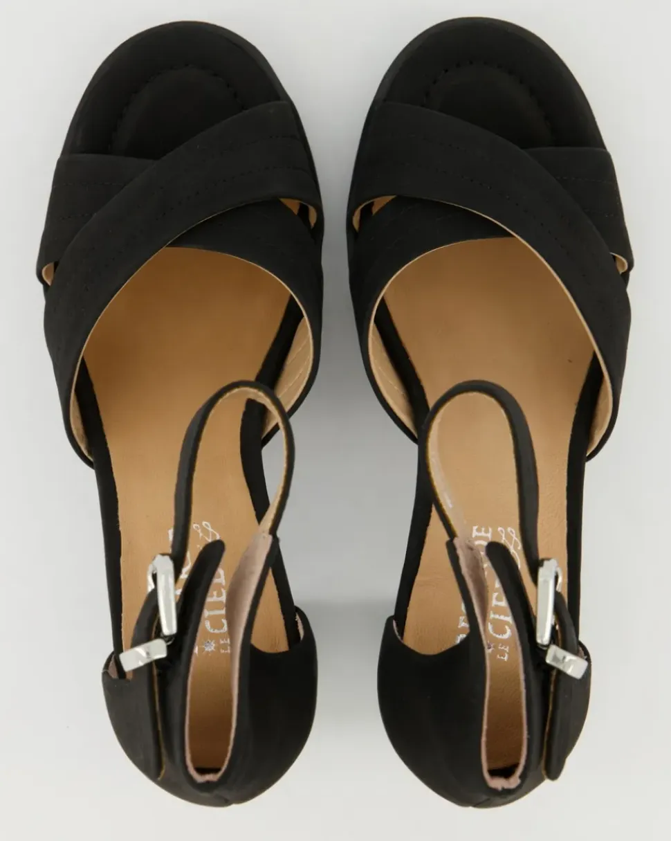 Glenda 02 Sandalen in Schwarz