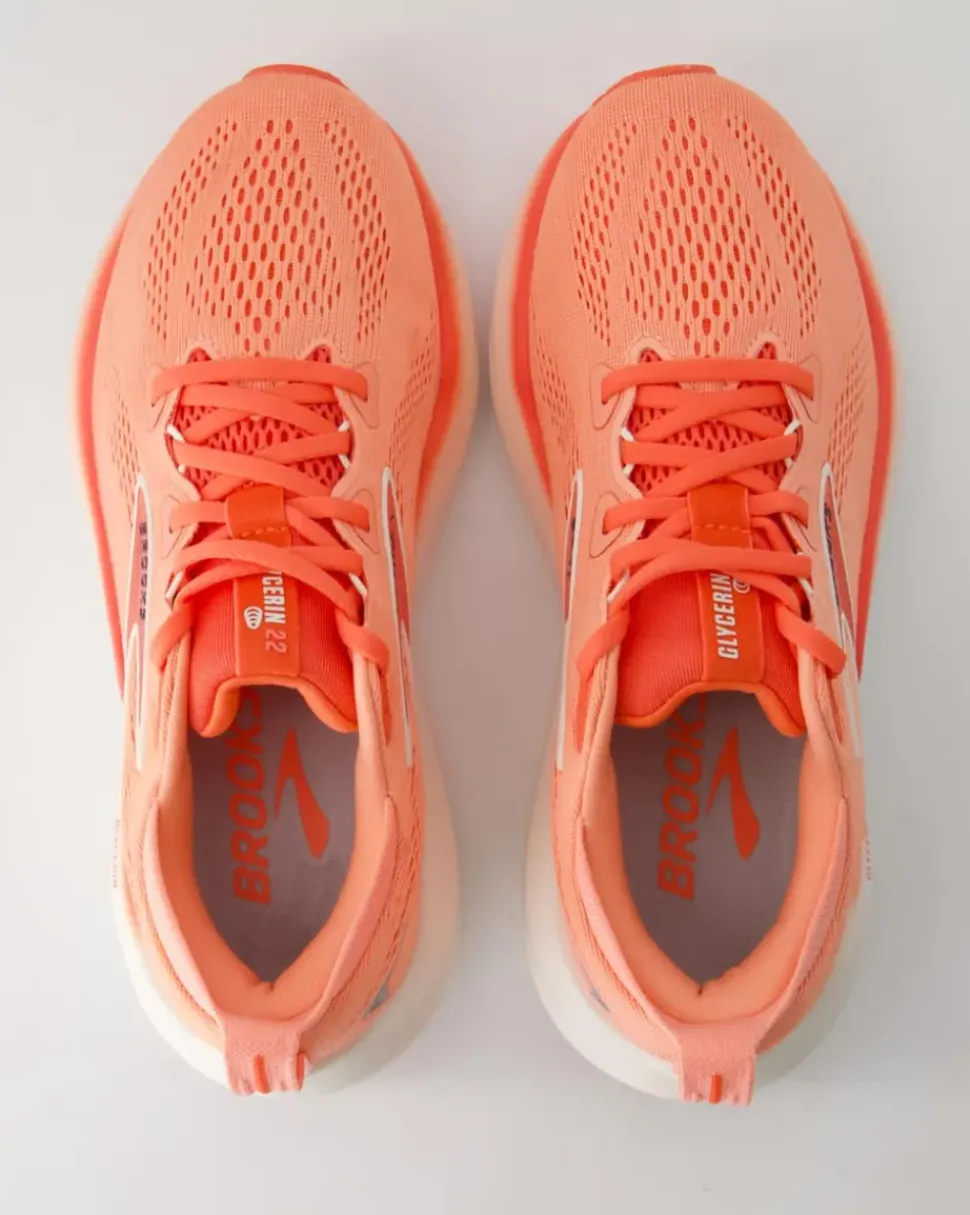 Glycerin Sportschuhe in Orange