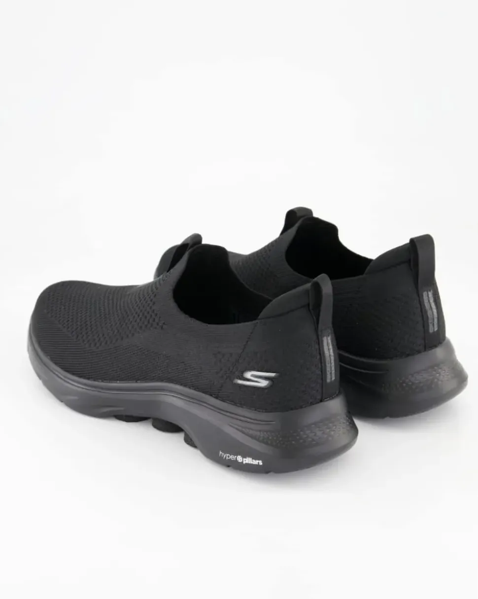 Go Walk 7 Sportschuhe in Schwarz