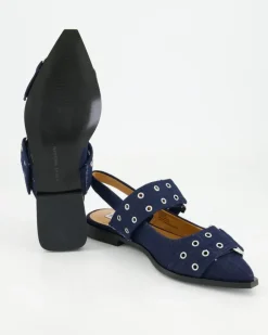 Grand Ave Ballerinas in Blau