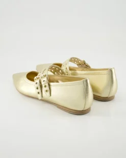 Greta Ballerinas in Gold