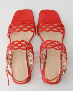 G171 Sandalen in Rot