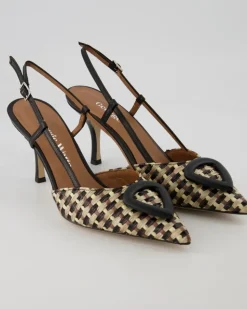G8518 Slingpumps in Mehrfarbig