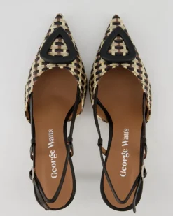 G8518 Slingpumps in Mehrfarbig