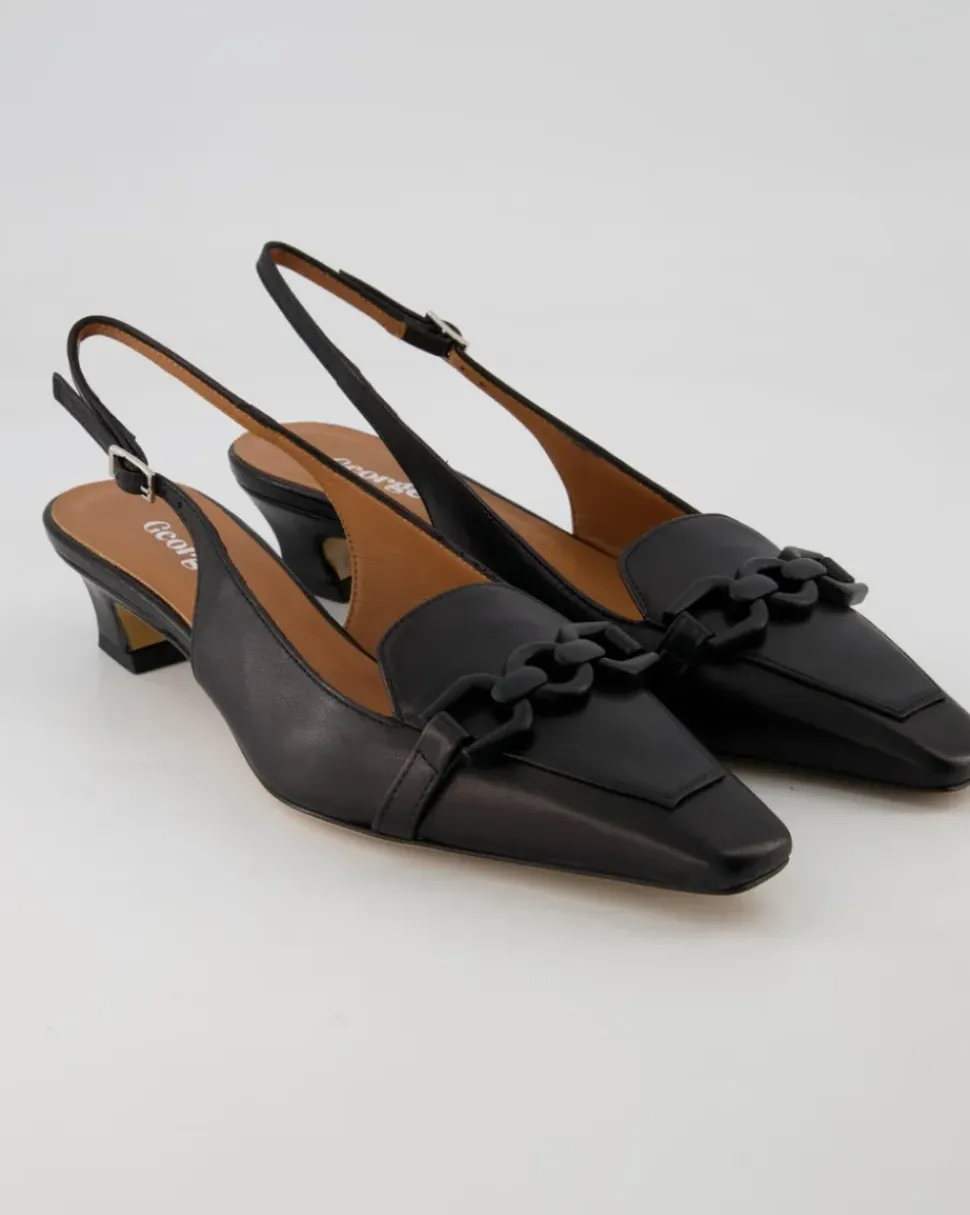 G9512 Slingpumps in Schwarz