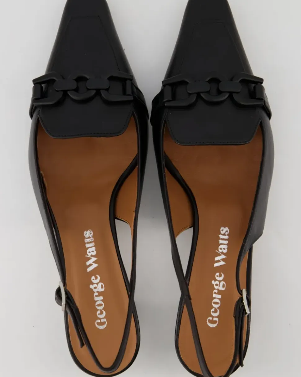 G9512 Slingpumps in Schwarz