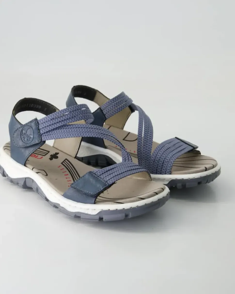 Guana Sandalen in Blau