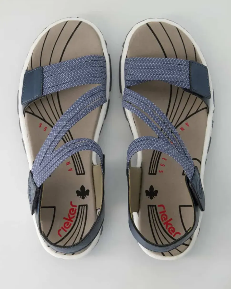 Guana Sandalen in Blau
