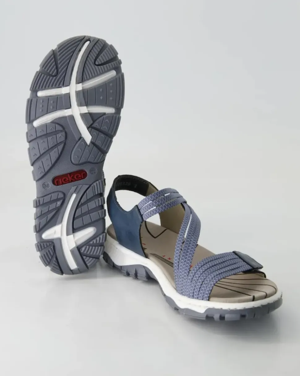 Guana Sandalen in Blau