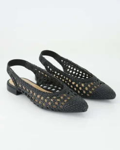 Guatavita Slingpumps in Schwarz
