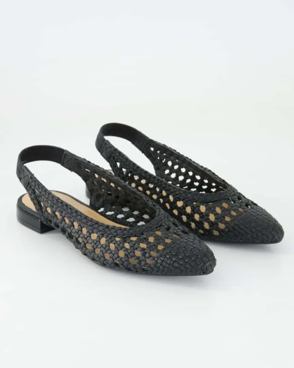 Guatavita Slingpumps in Schwarz