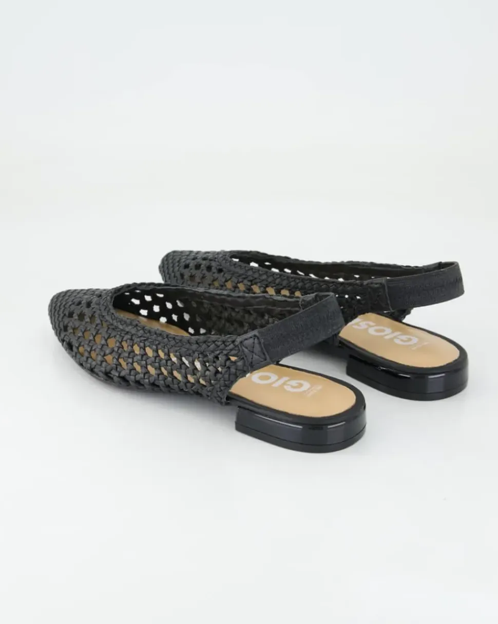 Guatavita Slingpumps in Schwarz