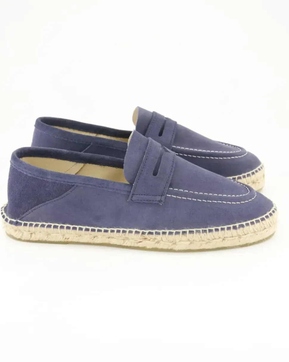 Hamptons Espadrilles in Blau