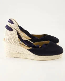 Hamptons Wedges in Blau