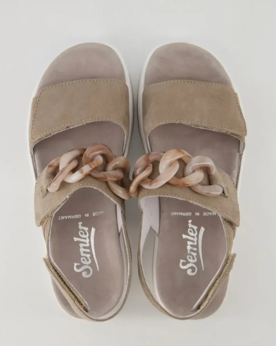 Hanna Sandalen in Beige