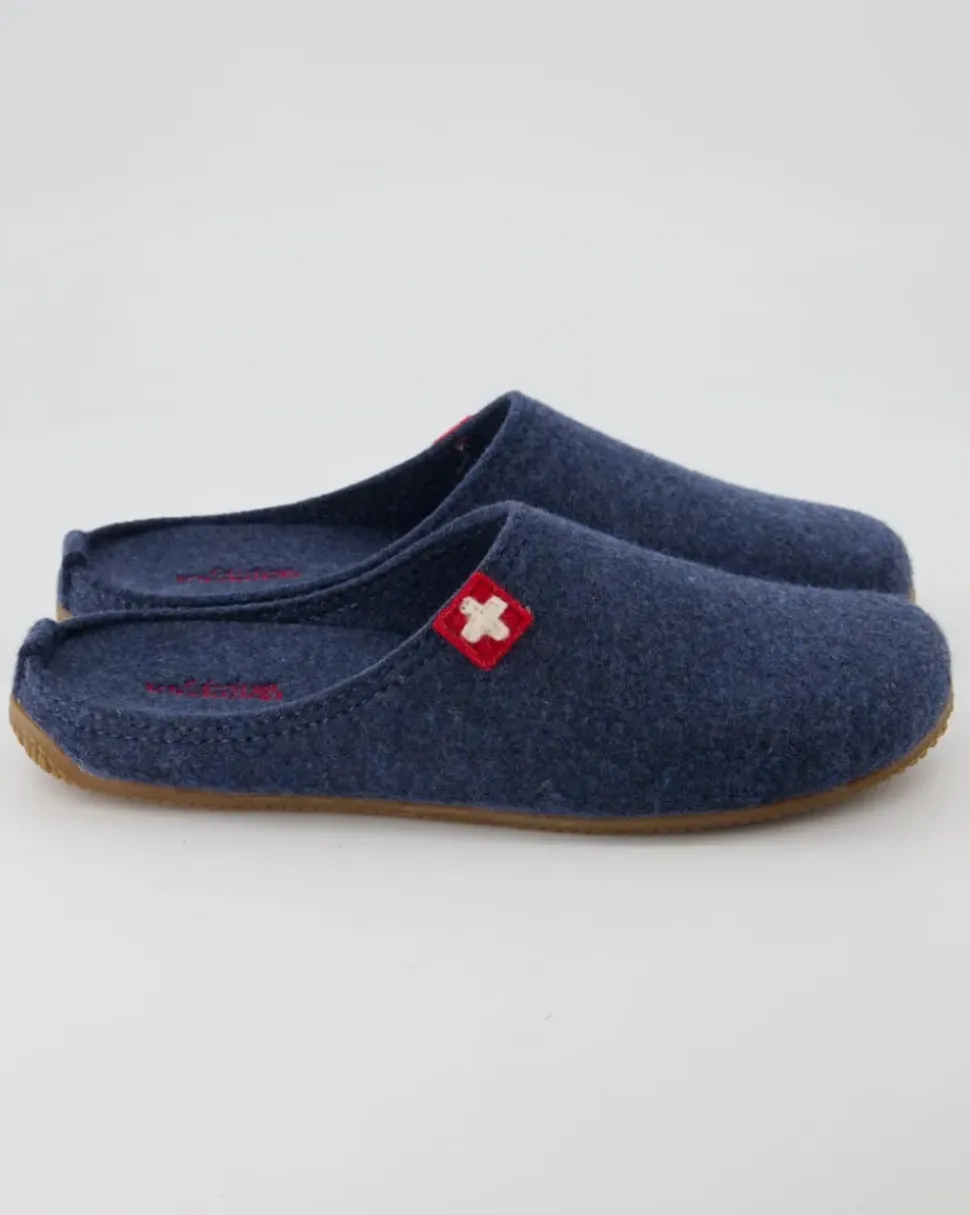 3886-0584 Hausschuhe in Blau