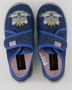 532331 Hausschuhe in Blau