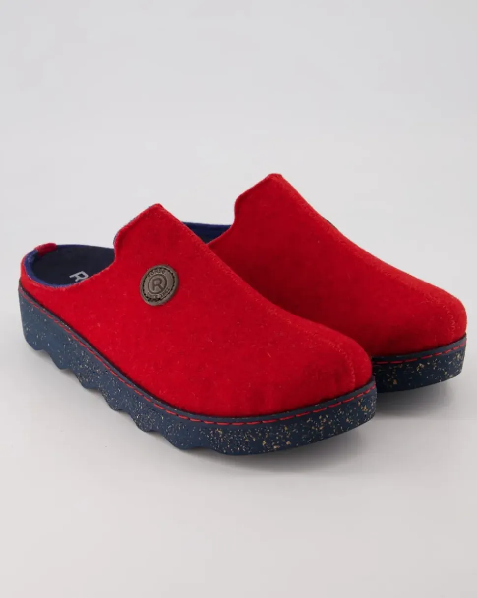 6120-43 Hausschuhe in Rot