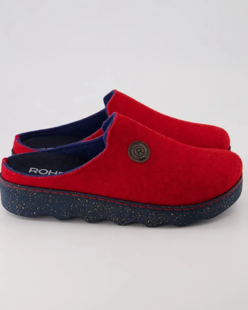 6120-43 Hausschuhe in Rot