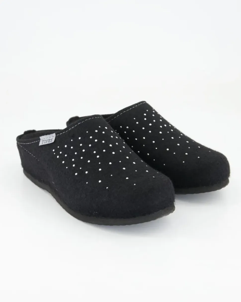 74-00049 Hausschuhe in Schwarz