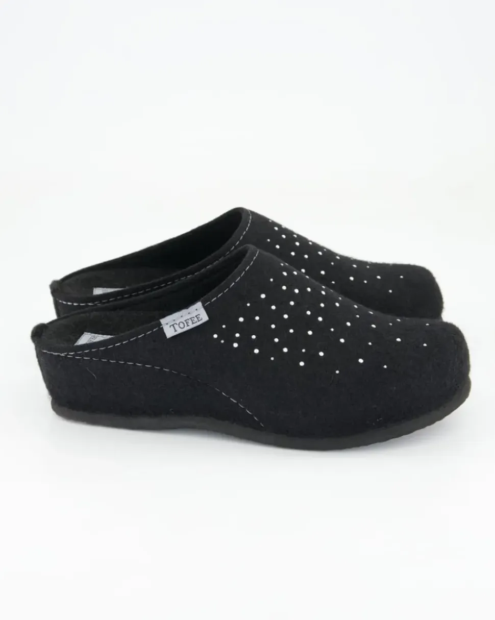 74-00049 Hausschuhe in Schwarz