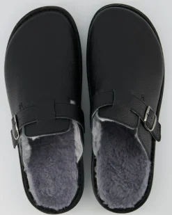 5009-18 Hausschuhe in Schwarz