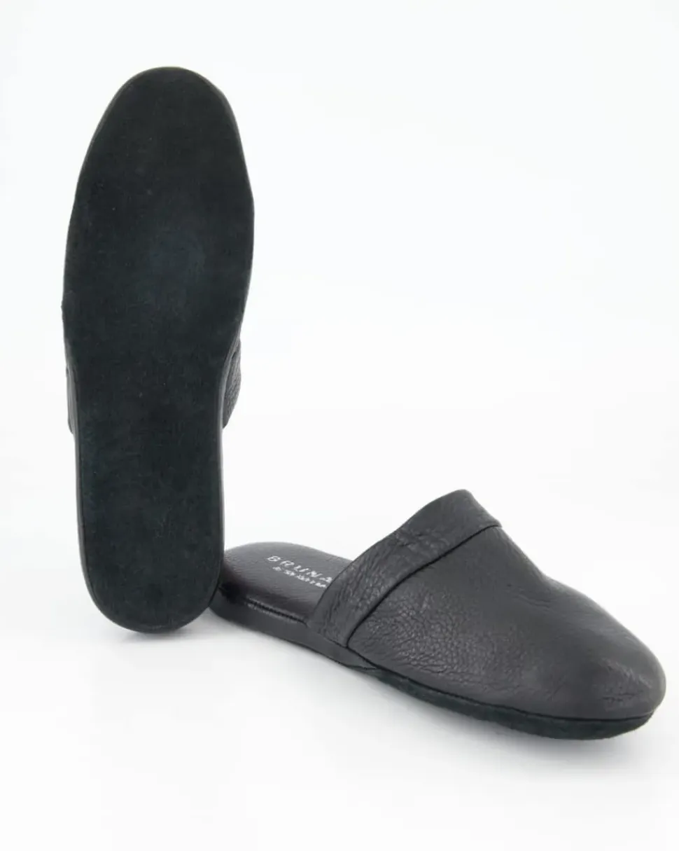 606 Hausschuhe in Schwarz