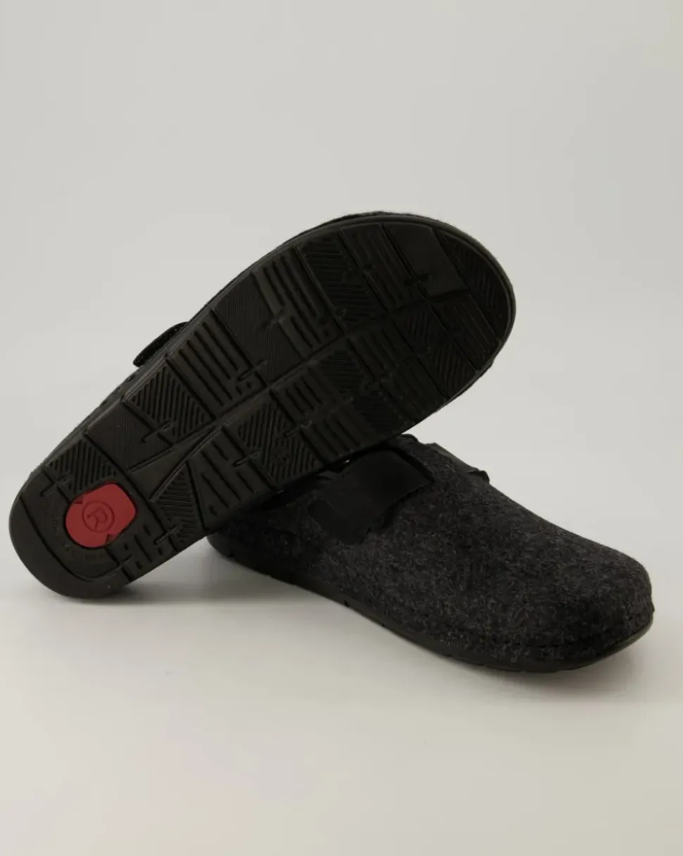 6741/90 Hausschuhe in Schwarz