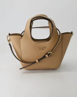 Helina Mini Tote Handtasche in Beige