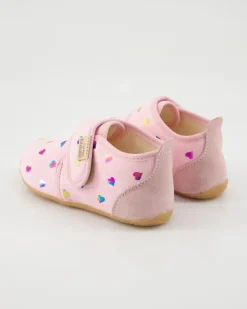 Hermi Herzchen Hausschuhe in Rosa