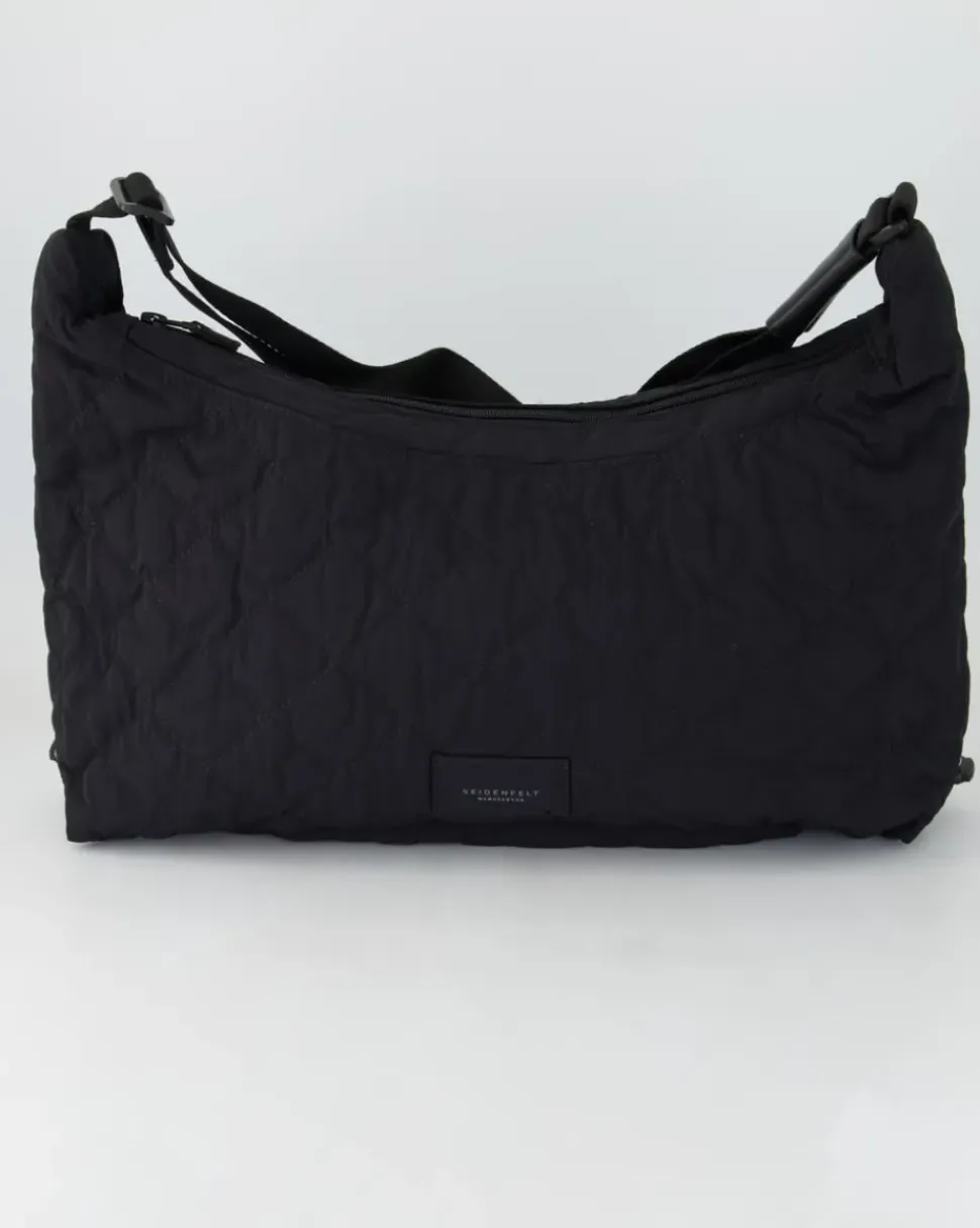 Hetta Hobo Umhängetasche in Schwarz