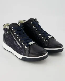 High Soft Stiefeletten in Blau