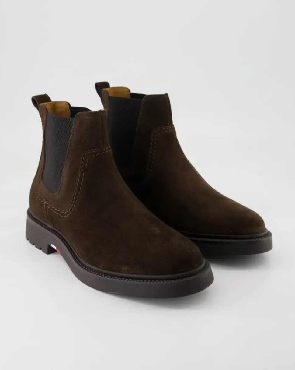 Hilfiger Comfort LWT Suede Chelsea Boots in Braun