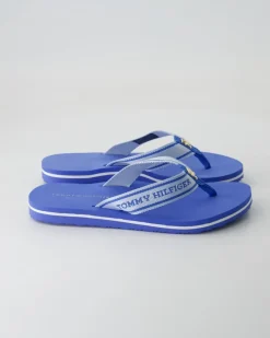 HILFIGER WEBBING BEACH SANDAL Zehentrenner in Blau