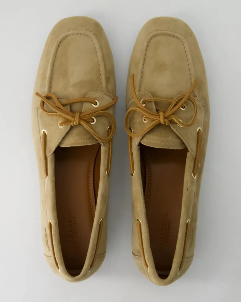 Hillary Schnürschuhe in Beige
