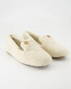 Home-Slipper Hausschuhe in Beige