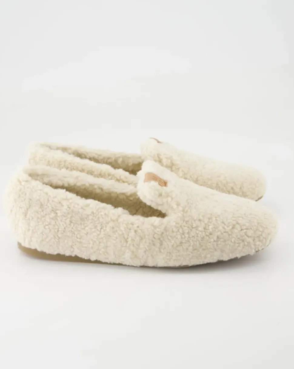 Home-Slipper Hausschuhe in Beige