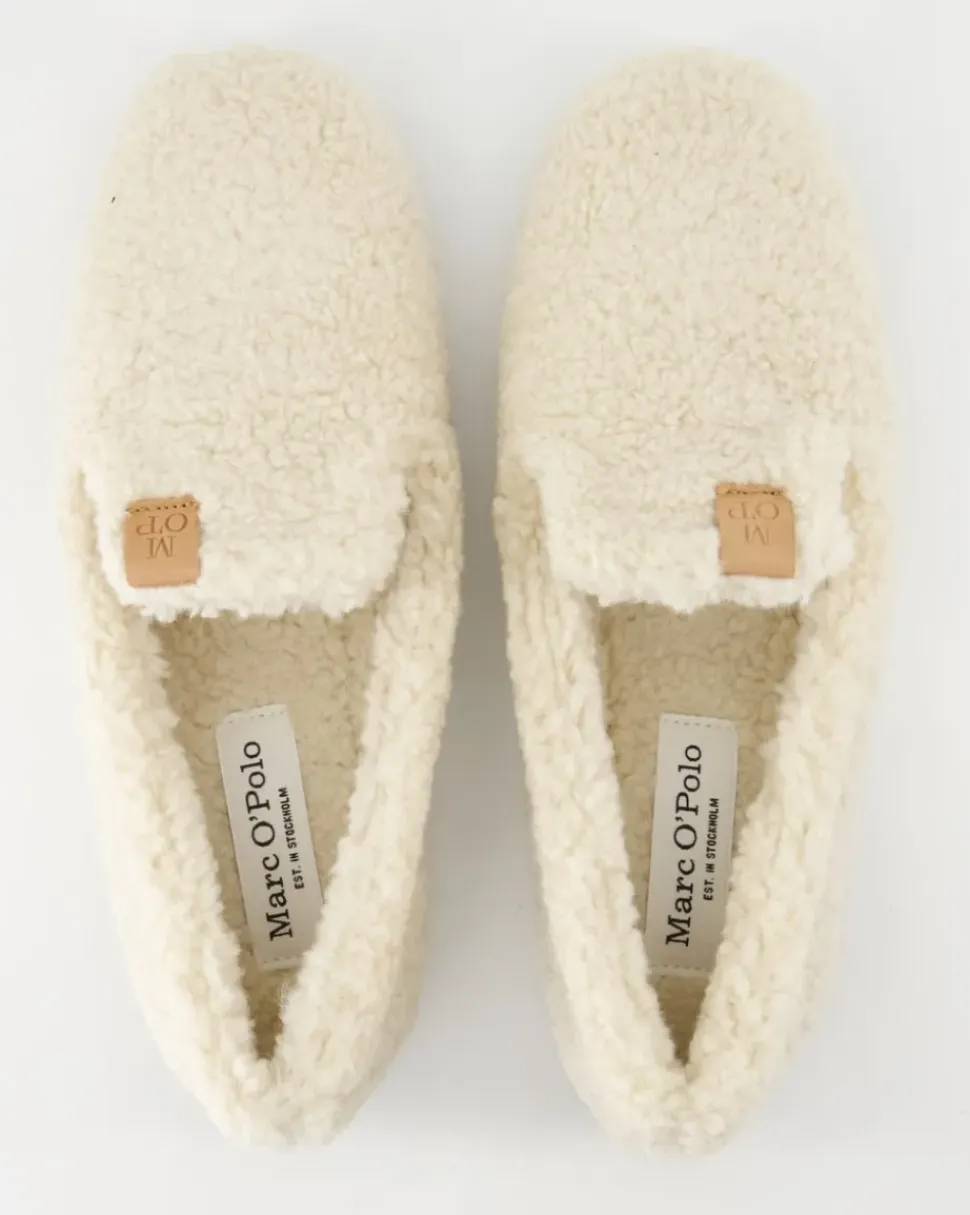 Home-Slipper Hausschuhe in Beige