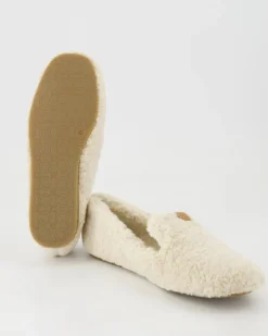 Home-Slipper Hausschuhe in Beige