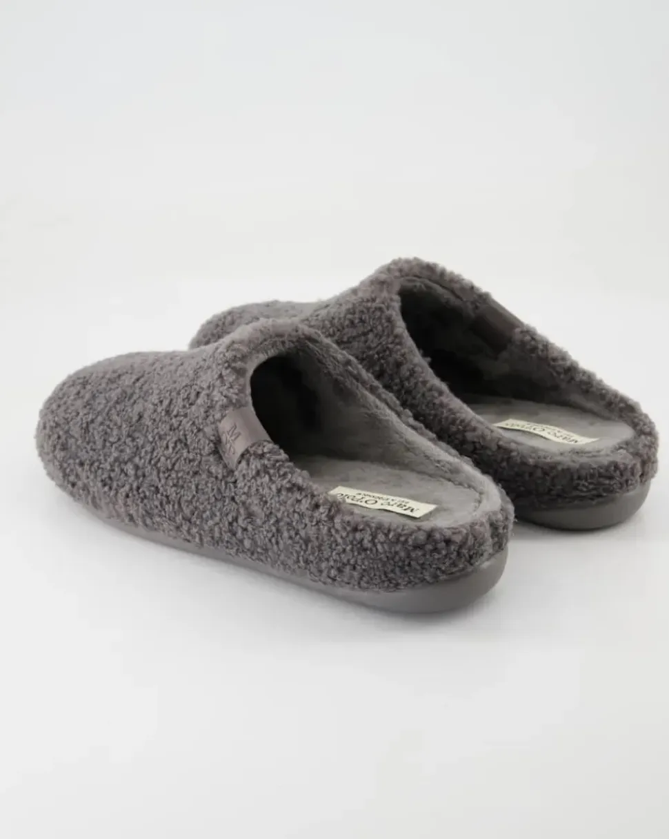 Home-Slipper Hausschuhe in Grau