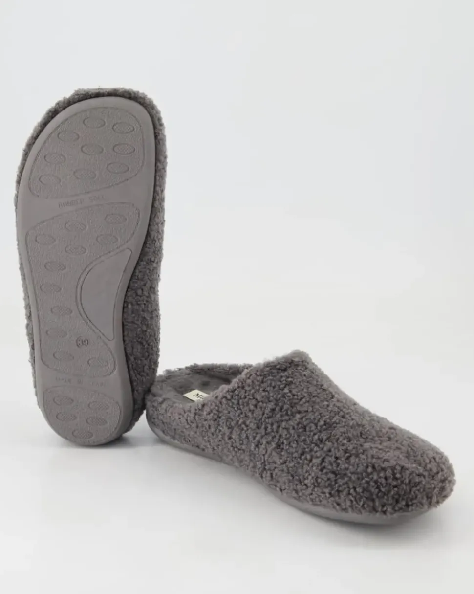 Home-Slipper Hausschuhe in Grau