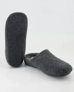 Home-Slipper Hausschuhe in Grau