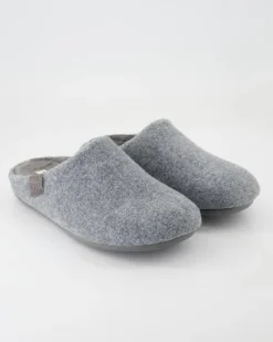Home-Slipper Hausschuhe in Grau