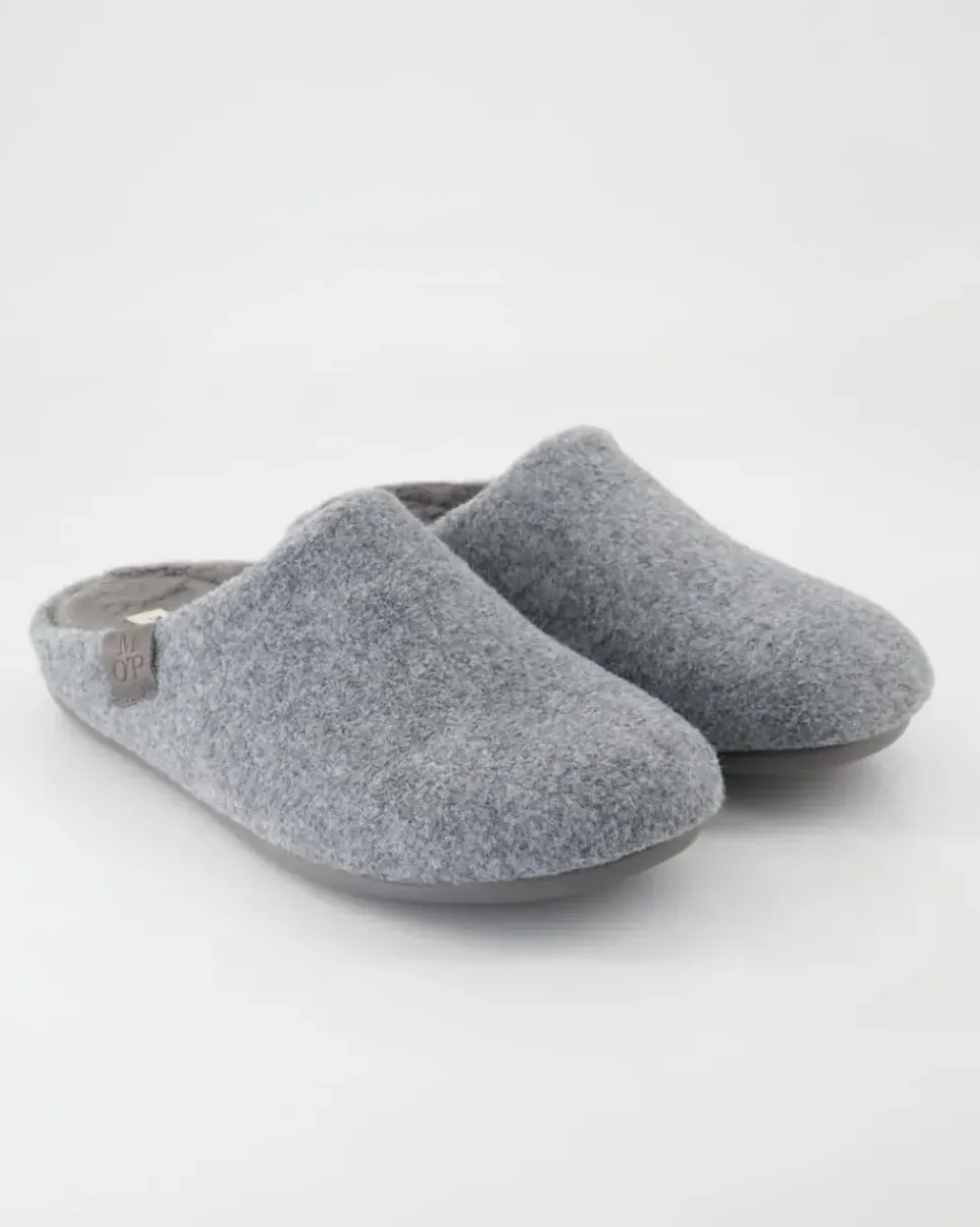 Home-Slipper Hausschuhe in Grau